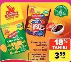 Carrefour Market Krakersy mini Lajkonik oferta