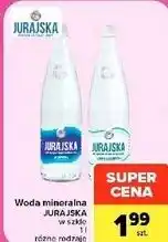 Carrefour Market Woda mineralna Jurajska w szkle oferta