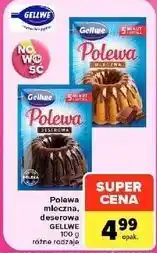 Carrefour Market Polewa mleczna, deserowa GELLWE oferta