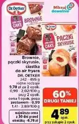 Carrefour Market Brownie, pączki skyrusie, ciastka do air fryera DR. OETKER oferta
