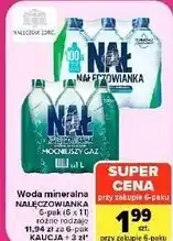 Carrefour Market Woda mineralna Nałęczowianka 6-pak oferta