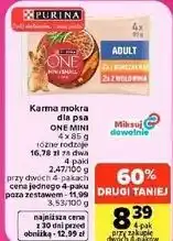 Carrefour Market Karma mokra dla psa ONE MINI oferta