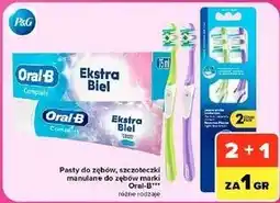 Carrefour Market Pasty do zębów, szczoteczki manualne do zębów Oral-B oferta