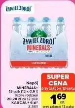 Carrefour Market Napój Żywiec Zdrój Minerals+ 12-pak oferta