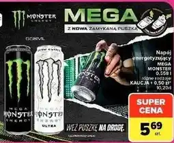 Carrefour Market Napój energetyzujący MEGA MONSTER oferta