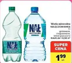 Carrefour Market Woda mineralna Nałęczowianka oferta