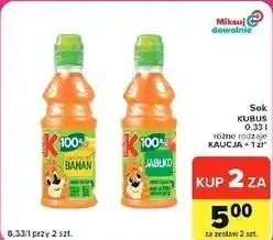 Carrefour Market Sok Kubuś oferta