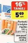 Carrefour Market Parówki z indyka Filetki Indykpol oferta