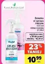 Carrefour Market Żelazko w sprayu Fresini oferta