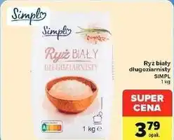 Carrefour Market Ryż biały długoziarnisty Simpl oferta