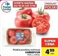 Carrefour Market Polskie pomidory malinowe Carrefour oferta