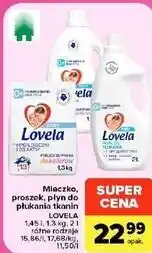 Carrefour Market Mleczko, proszek, płyn do płukania tkanin Lovela oferta