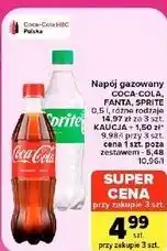Carrefour Market Napój gazowany Coca-Cola, Fanta, Sprite oferta