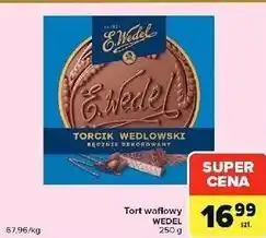 Carrefour Market Tort waflowy WEDEL oferta