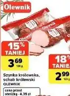 Carrefour Market Szynka królewska, schab królewski Olewnik oferta