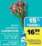 Carrefour Market Bukiet goździków Carrefour oferta