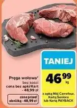Carrefour Market Pręga wołowa bez kości oferta
