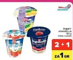Carrefour Market Jogurt Jogobella Zott 150 g różne rodzaje oferta