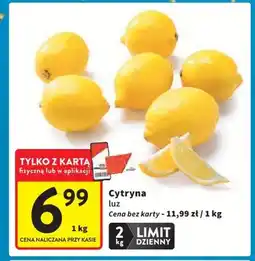 Intermarche Cytryna luz oferta