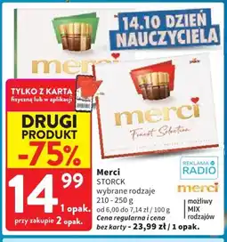 Intermarche Czekoladki Merci Storck oferta