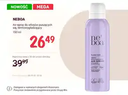 Rossmann Air-spray do włosów puszących się termowygładzający Neboa oferta