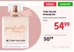Rossmann Woda perfumowana dla kobiet Perfectly Me Tom Tailor oferta