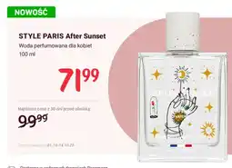 Rossmann Woda perfumowana dla kobiet Style Paris After Sunset oferta