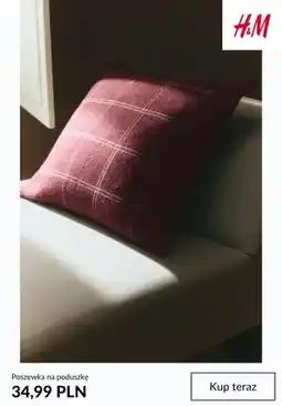H&M Poszewka na poduszkę H & M oferta