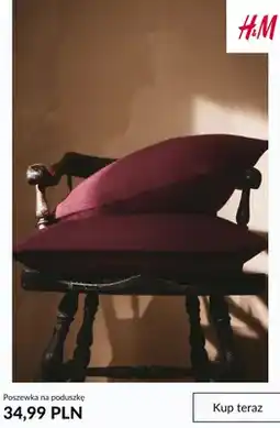 H&M Poszewka na poduszkę H & M oferta