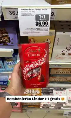 Dino Bombonierka Lindt Lindor Milk oferta