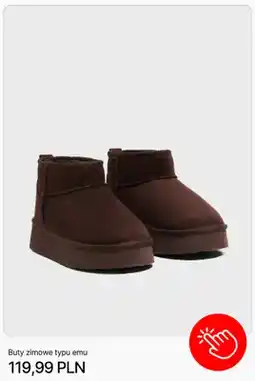 Cropp Buty zimowe typu emu Cropp oferta