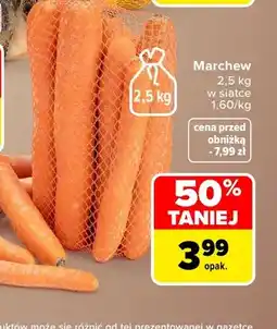 Carrefour Marchew w siatce oferta
