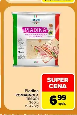 Carrefour Piadina Romagnola Tesori d'Italia oferta
