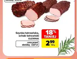 Carrefour Szynka tatrzańska Olewnik oferta