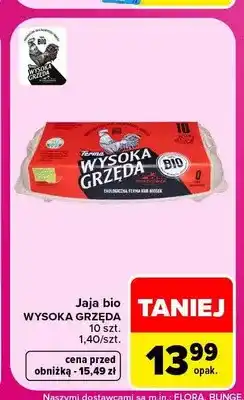 Carrefour Jajka kurze bio Wysoka Grzęda oferta