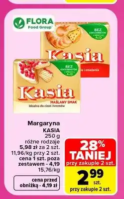 Carrefour Margaryna Kasia do pieczenia i smażenia oferta