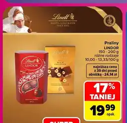 Carrefour Praliny Lindor Lindt oferta