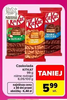 Carrefour Czekolada KitKat Hazelnut oferta