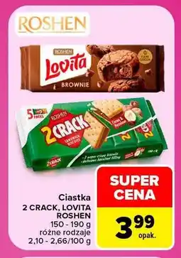 Carrefour Ciastka 2 Crack Roshen oferta