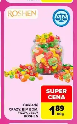 Carrefour Cukierki Crazy Roshen oferta
