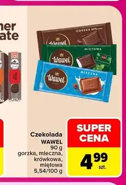 Carrefour Czekolada Wawel gorzka oferta