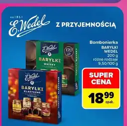 Carrefour Bombonierka Baryłki whisky E.Wedel oferta