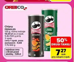 Carrefour Chipsy Pringles Hot & Spicy oferta