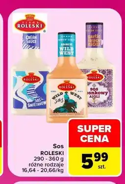Carrefour Sos Roleski śmietanowy oferta