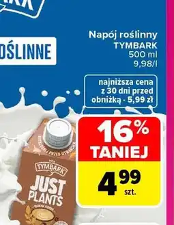 Carrefour Napój roślinny Tymbark oferta