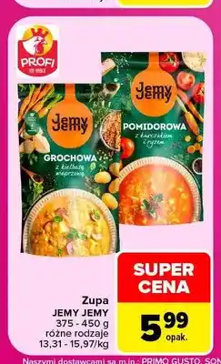 Carrefour Zupa grochowa z kiełbasą wieprzową Jemy oferta