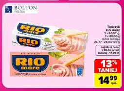 Carrefour Tuńczyk w sosie własnym Rio Mare 3-pak oferta