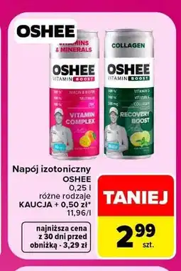 Carrefour Napój izotoniczny Oshee Vitamin Boost Vitamins & Minerals oferta