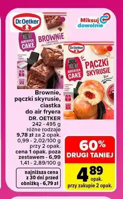 Carrefour Ciastka do air fryera Dr. Oetker oferta