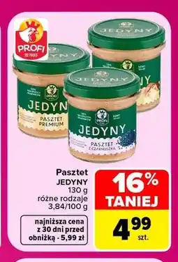 Carrefour Pasztet Jedyny Profi oferta